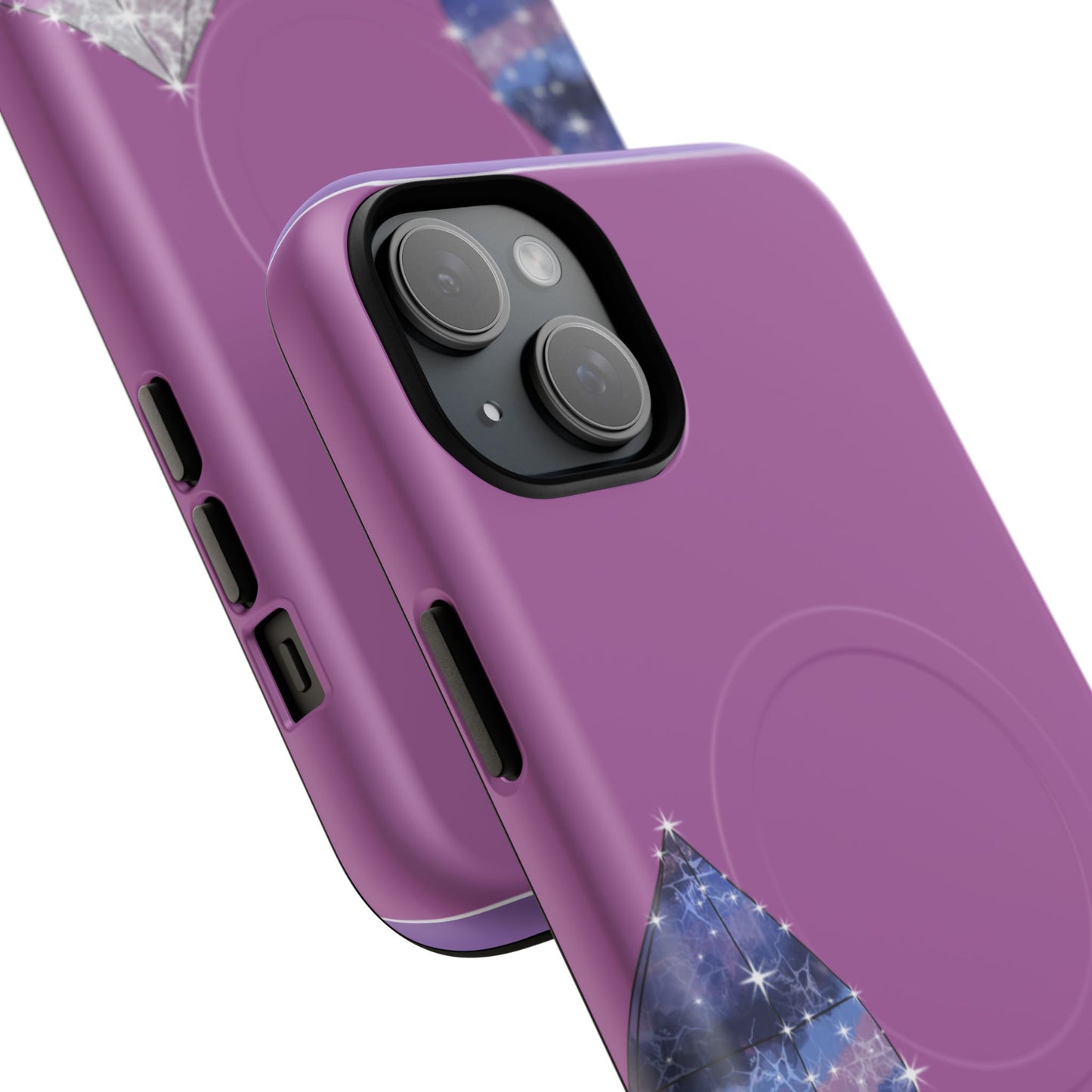 Crystal towers 💎 Phone case Magnetic 3 Layer Heavy Duty