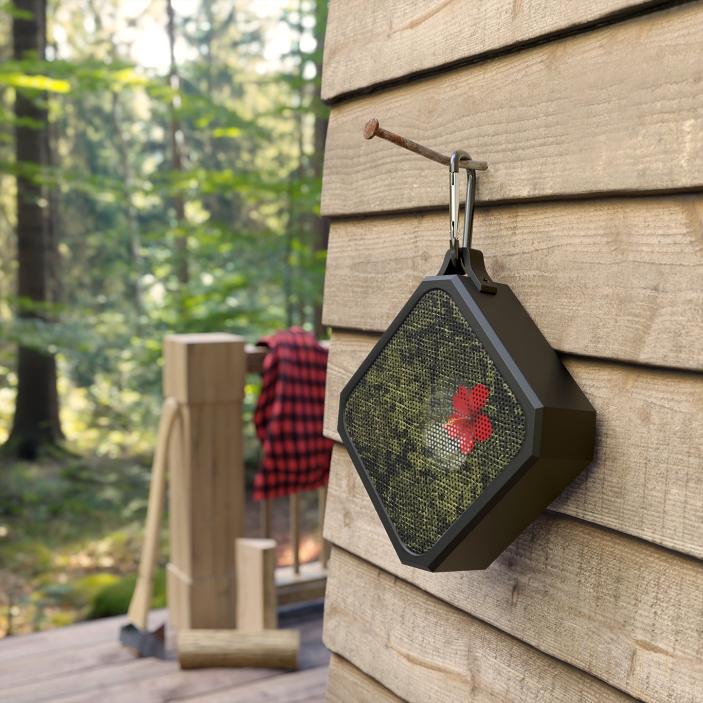 Snake skin 🐍 Hibiscus 🌺 Blackwater Outdoor heavy duty Bluetooth speaker