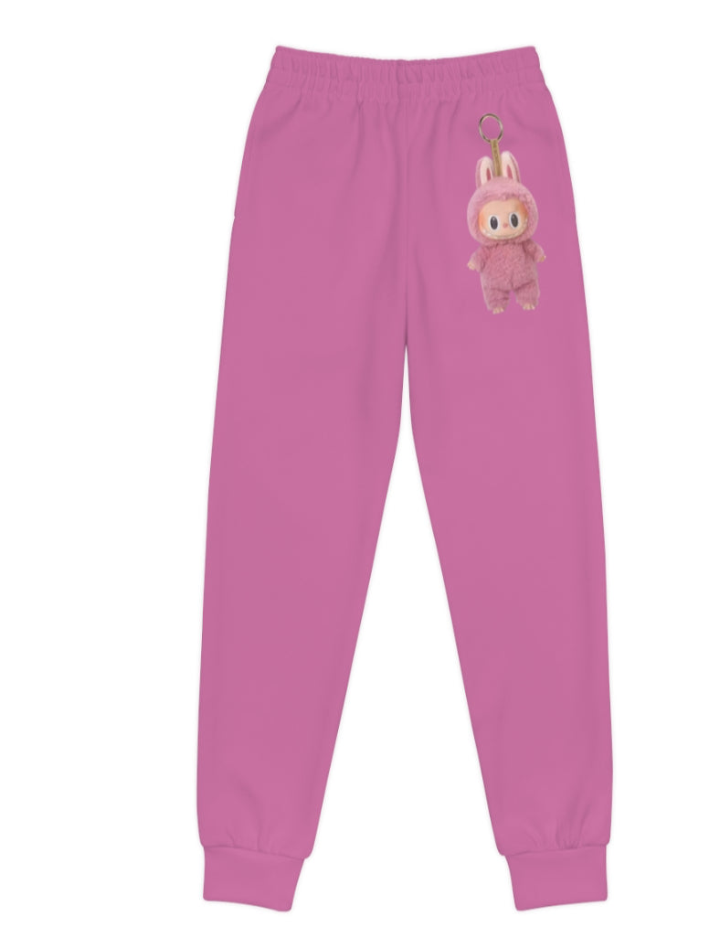 Youth Joggers with LABUBU Design | Cozy Casual Pants for Kids, Stylish Playtime Wear, Gift for Birthdays or Holidays