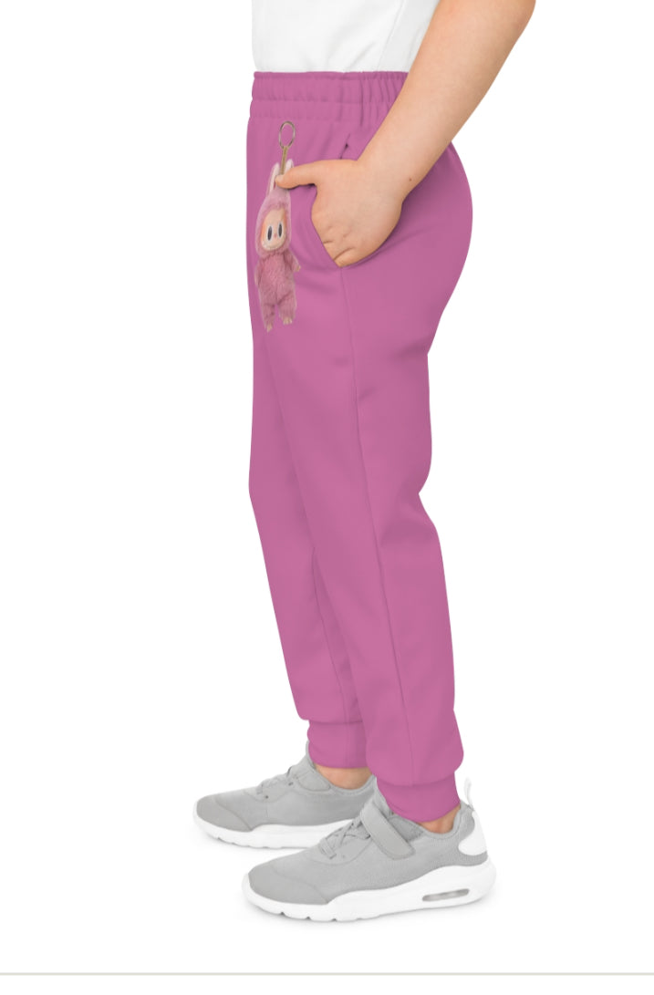 Youth Joggers with LABUBU Design | Cozy Casual Pants for Kids, Stylish Playtime Wear, Gift for Birthdays or Holidays