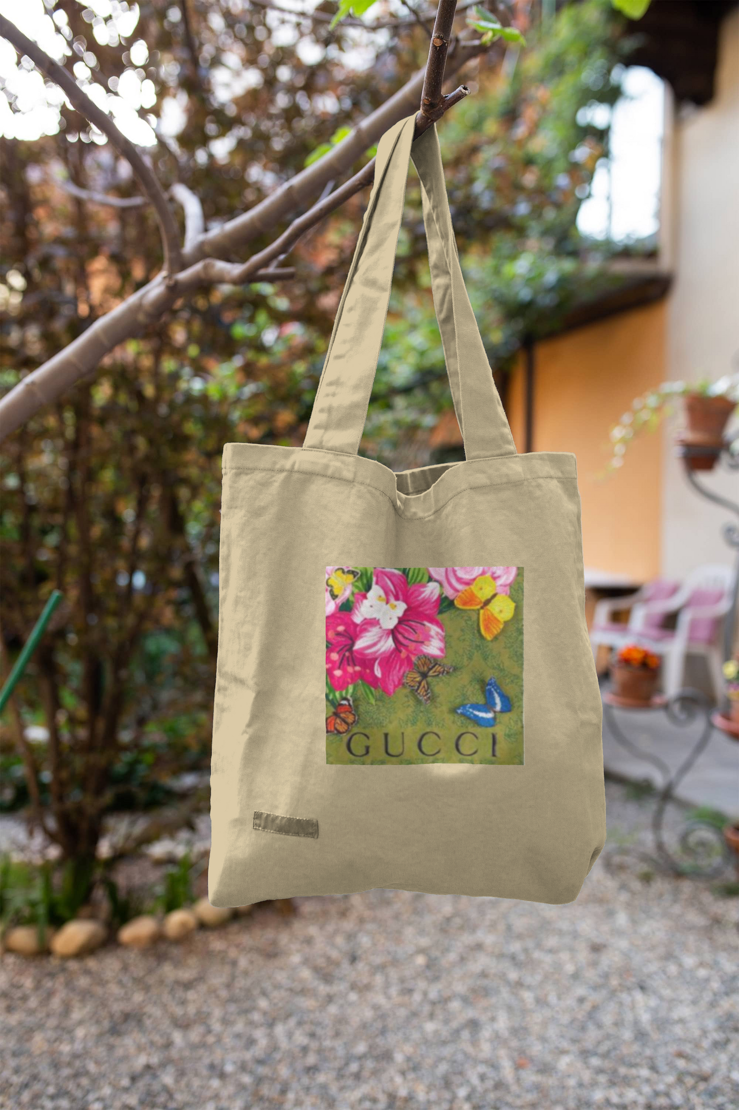Vintage Floral β¨π₯π₯ inspired canvas tote bag
