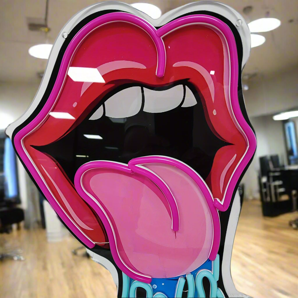 Lips Service Neon light✨