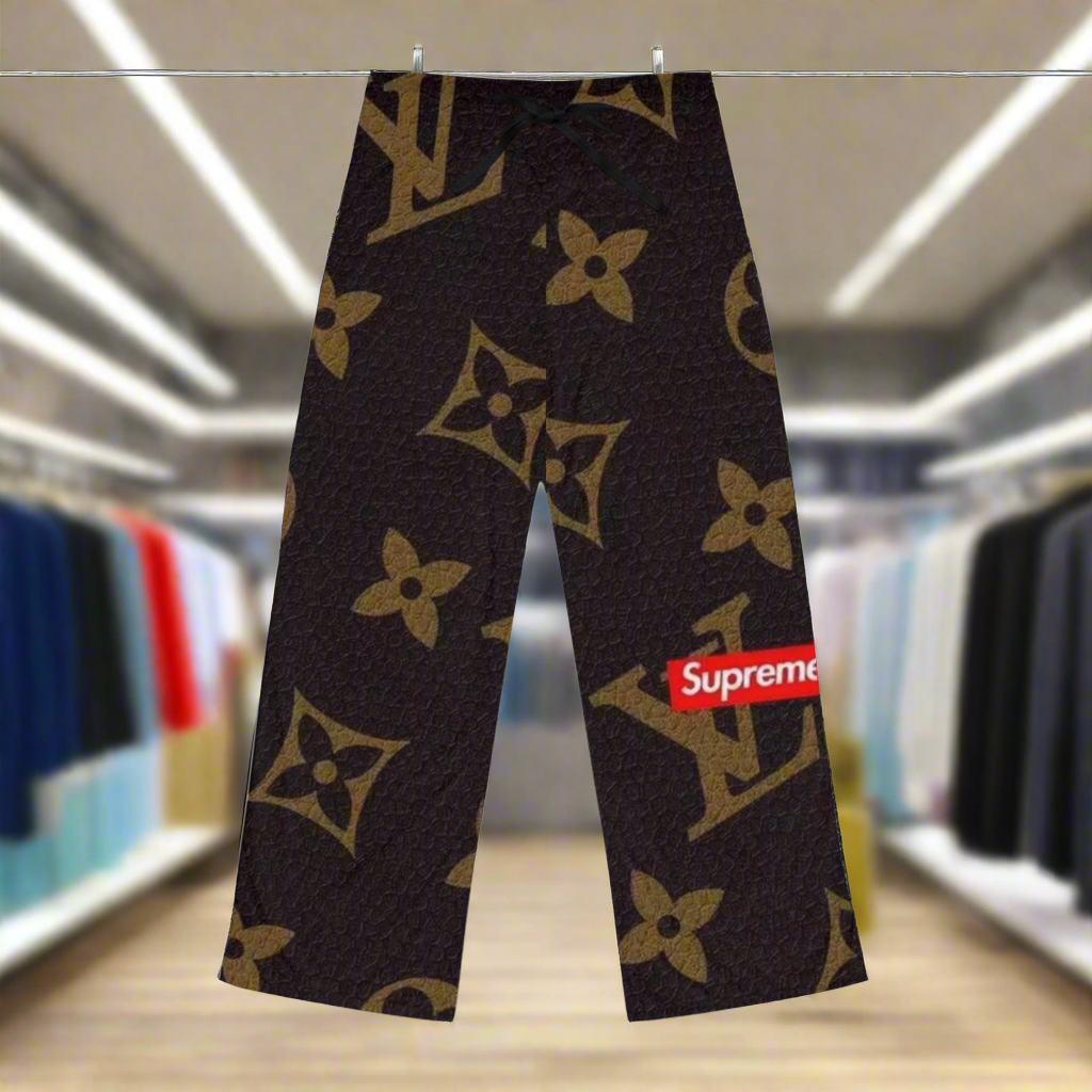 Inspired LVxSupreme drawstring pants ✨