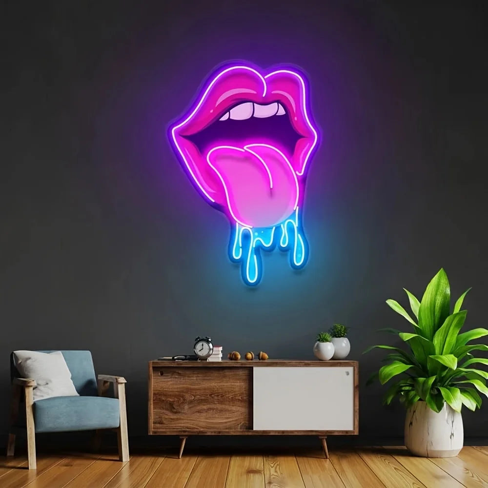 Lips Service Neon light✨
