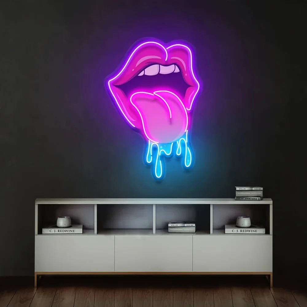 Lips Service Neon light✨