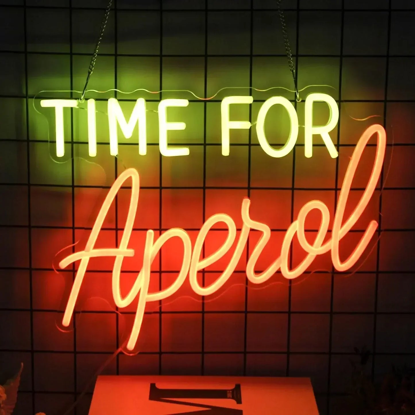 Time for Aperol Neon Sign