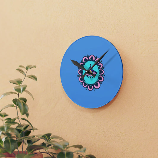 Mandala Wall Clock 🧿