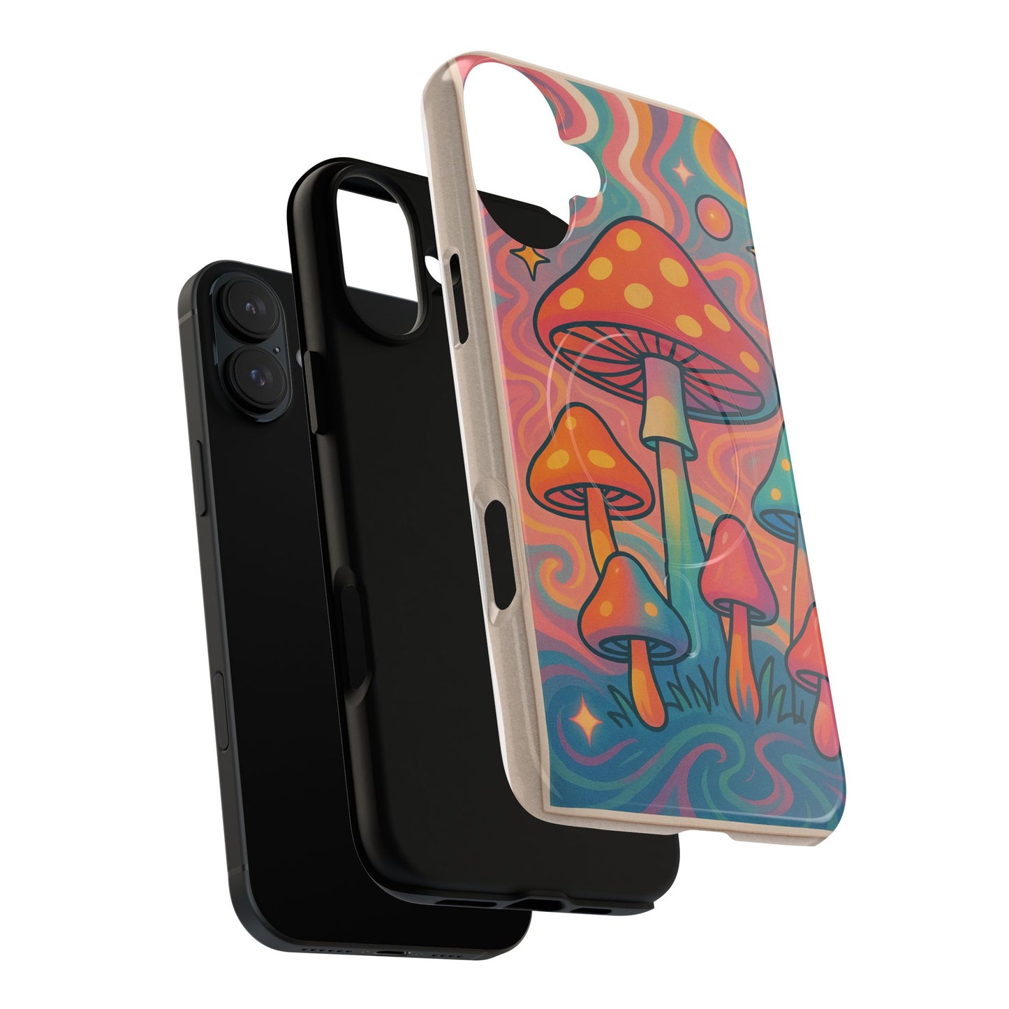 Trippy Mushroom Phone Case 🍄
