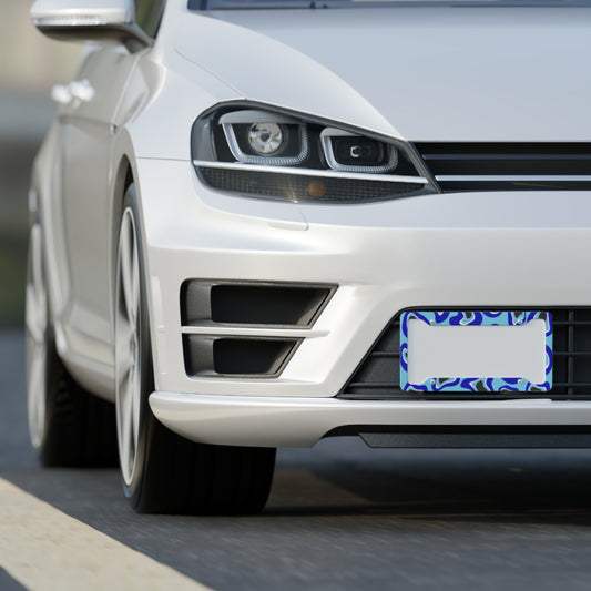 Protective Eye License Plate Frame – Protective Car Accessory with Mystical Boho Design