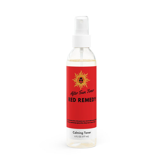 Red Remedy Calming Toner – Soothing Face Mist for Sunburn, Redness & Bumpy Summer Skin Relief