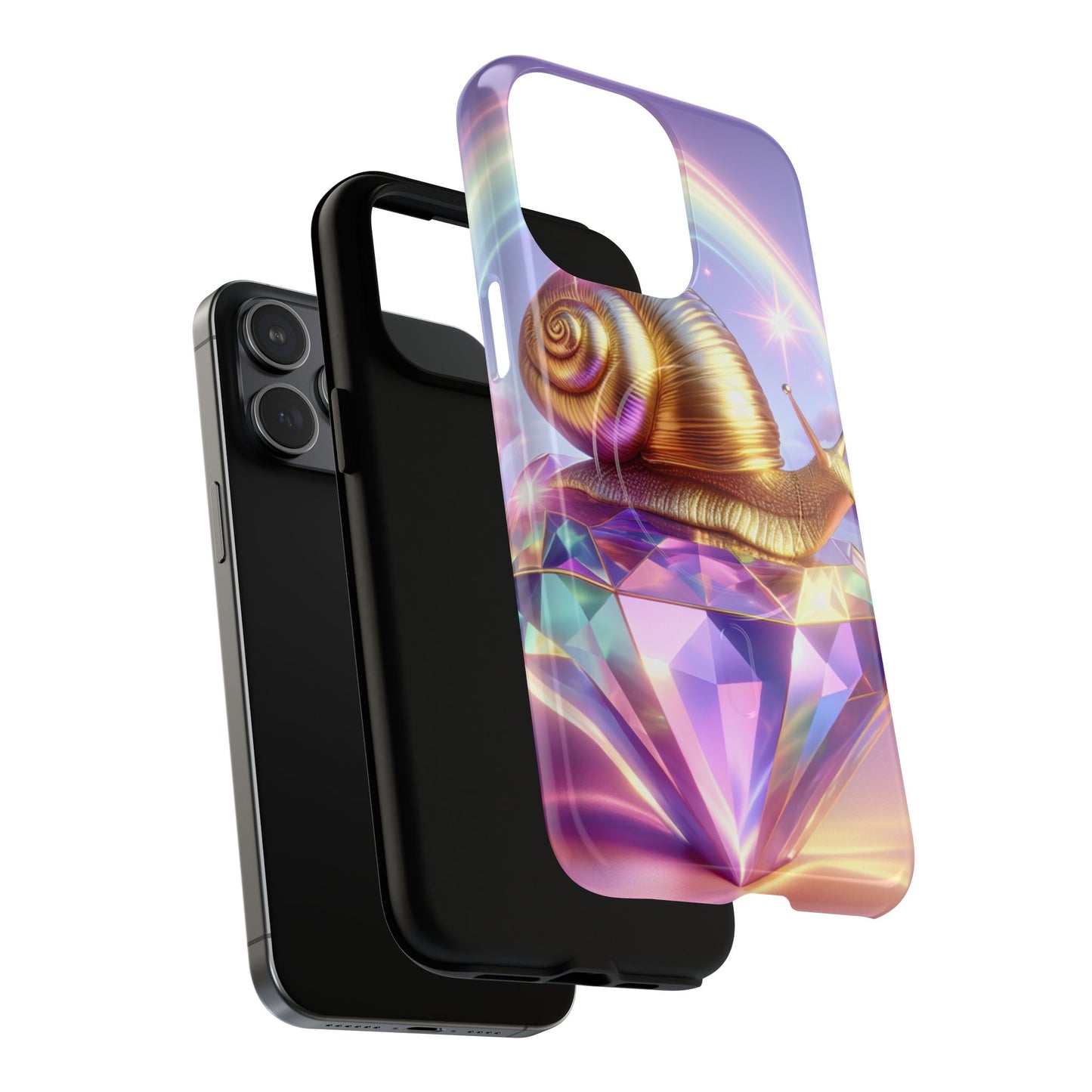 Mystical Gem Snail Case ✨