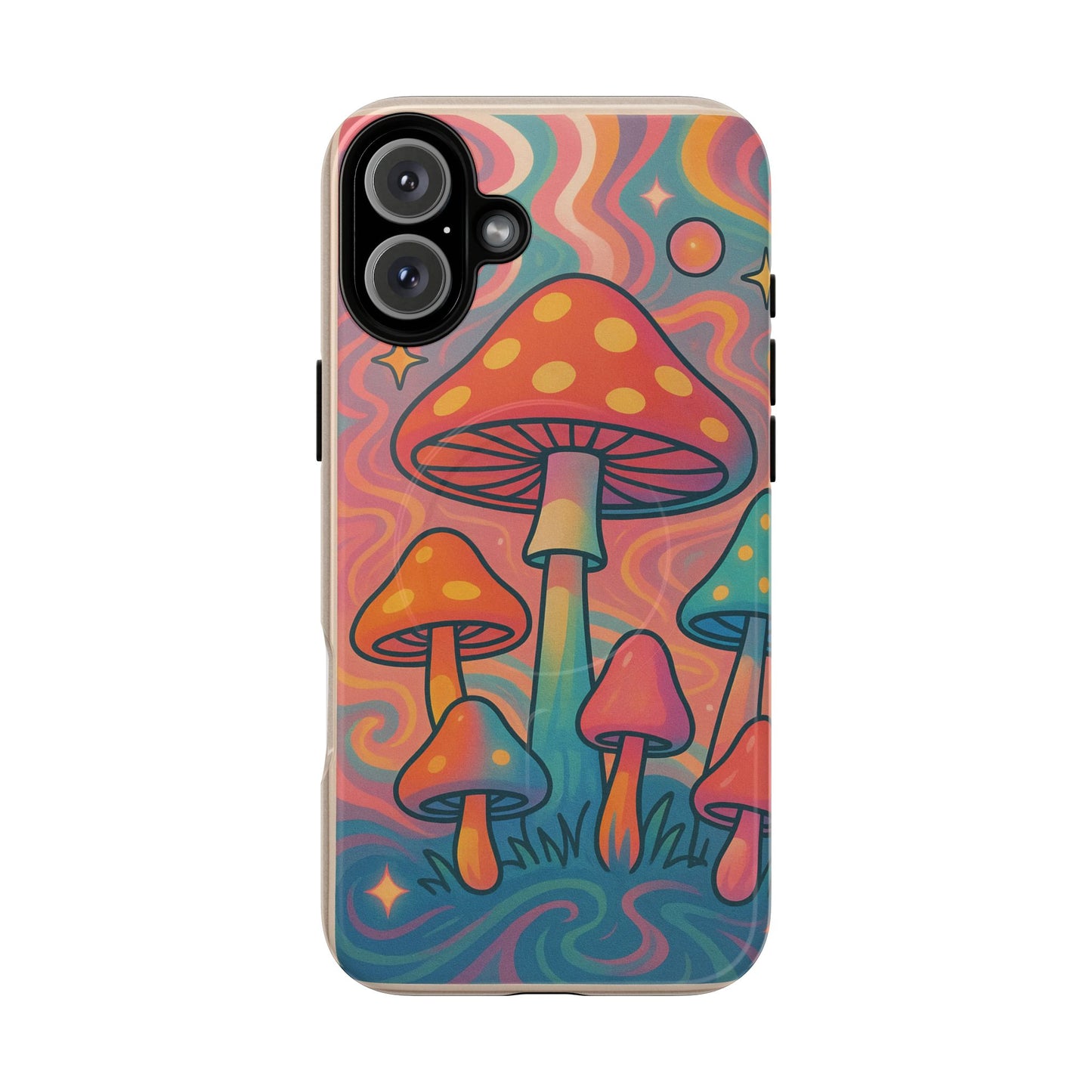 Trippy Mushroom Phone Case 🍄
