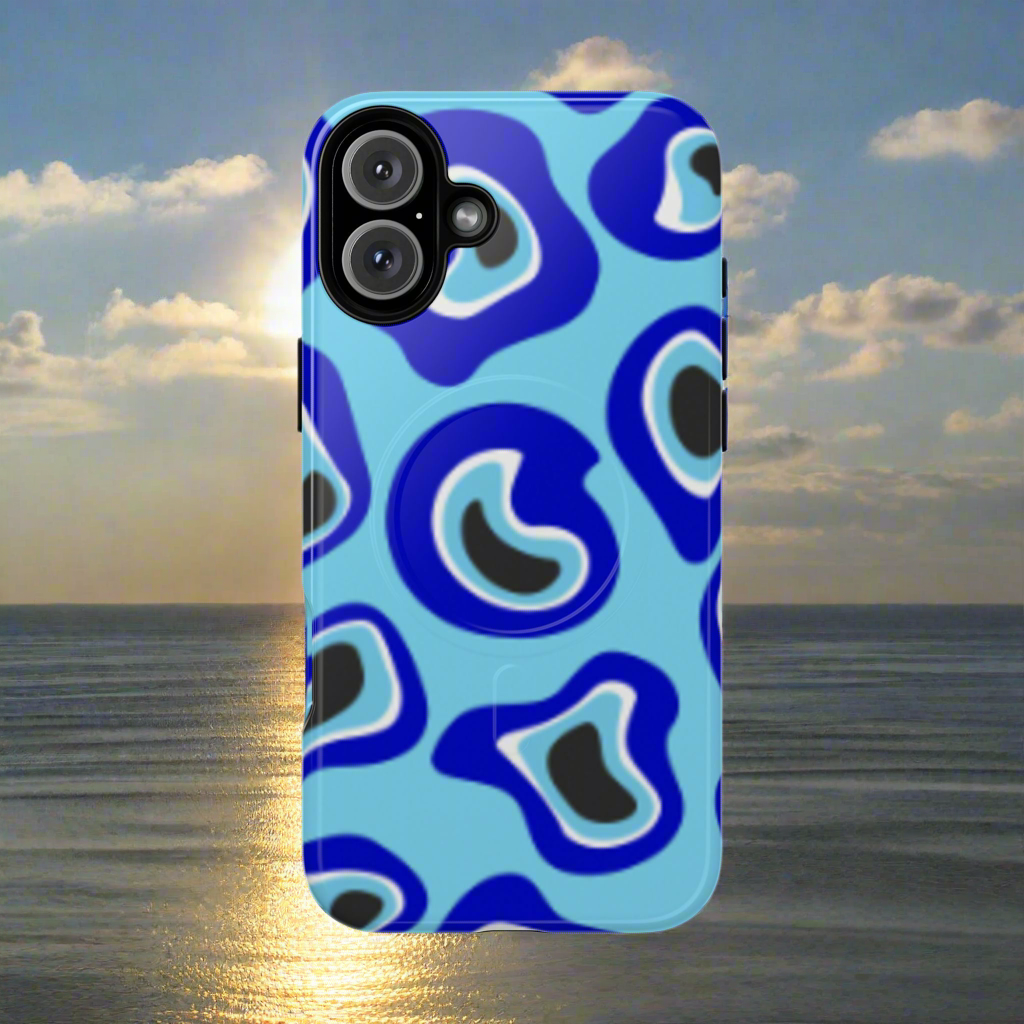 🧿 Evil Eye Wavy Pattern Trendy Protect Your Aura