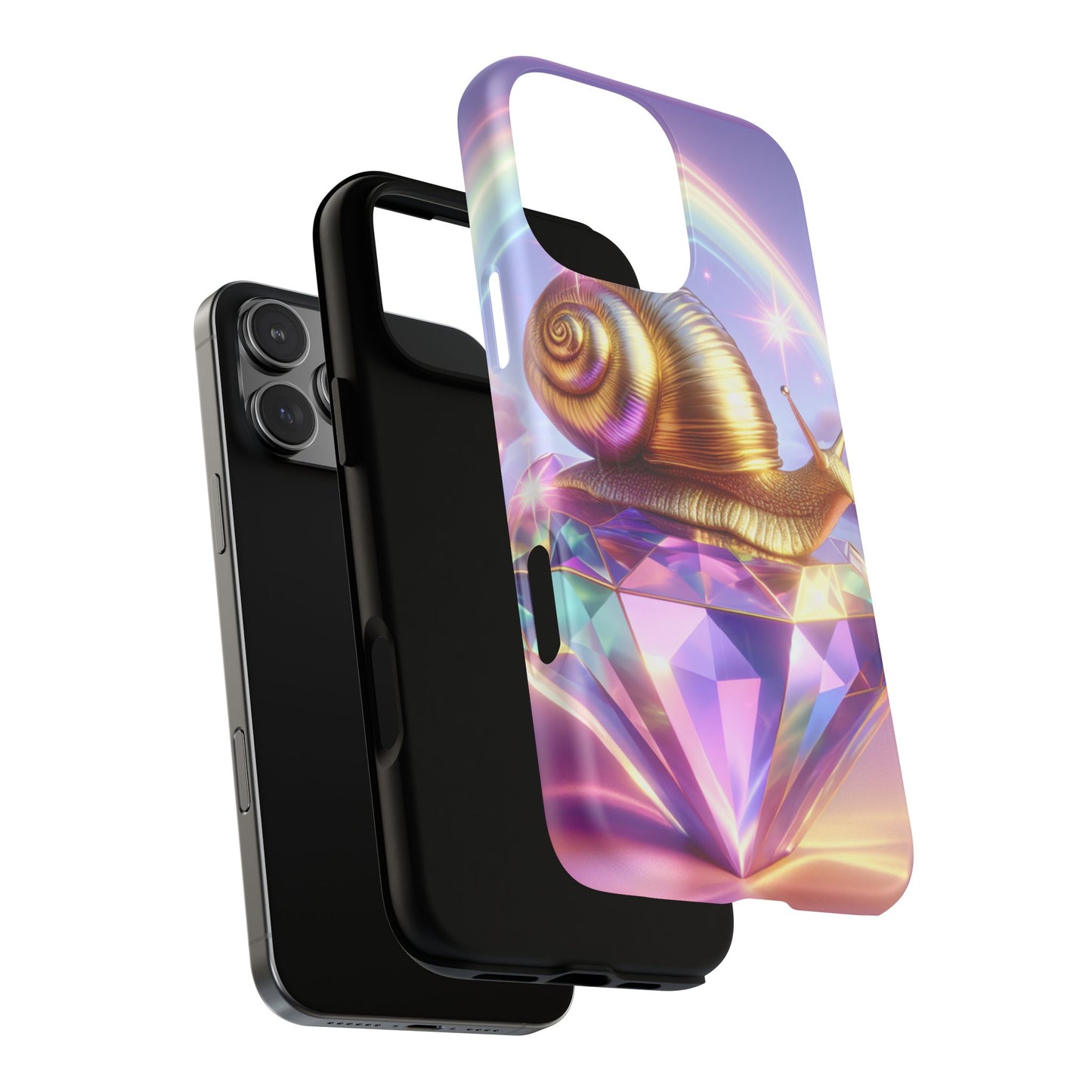 Mystical Gem Snail Case ✨
