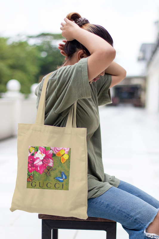 Vintage Floral ✨🥀🥀 inspired canvas tote bag