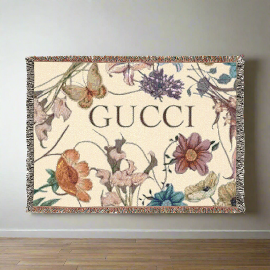 Inspired Floral ✨Woven Blanket