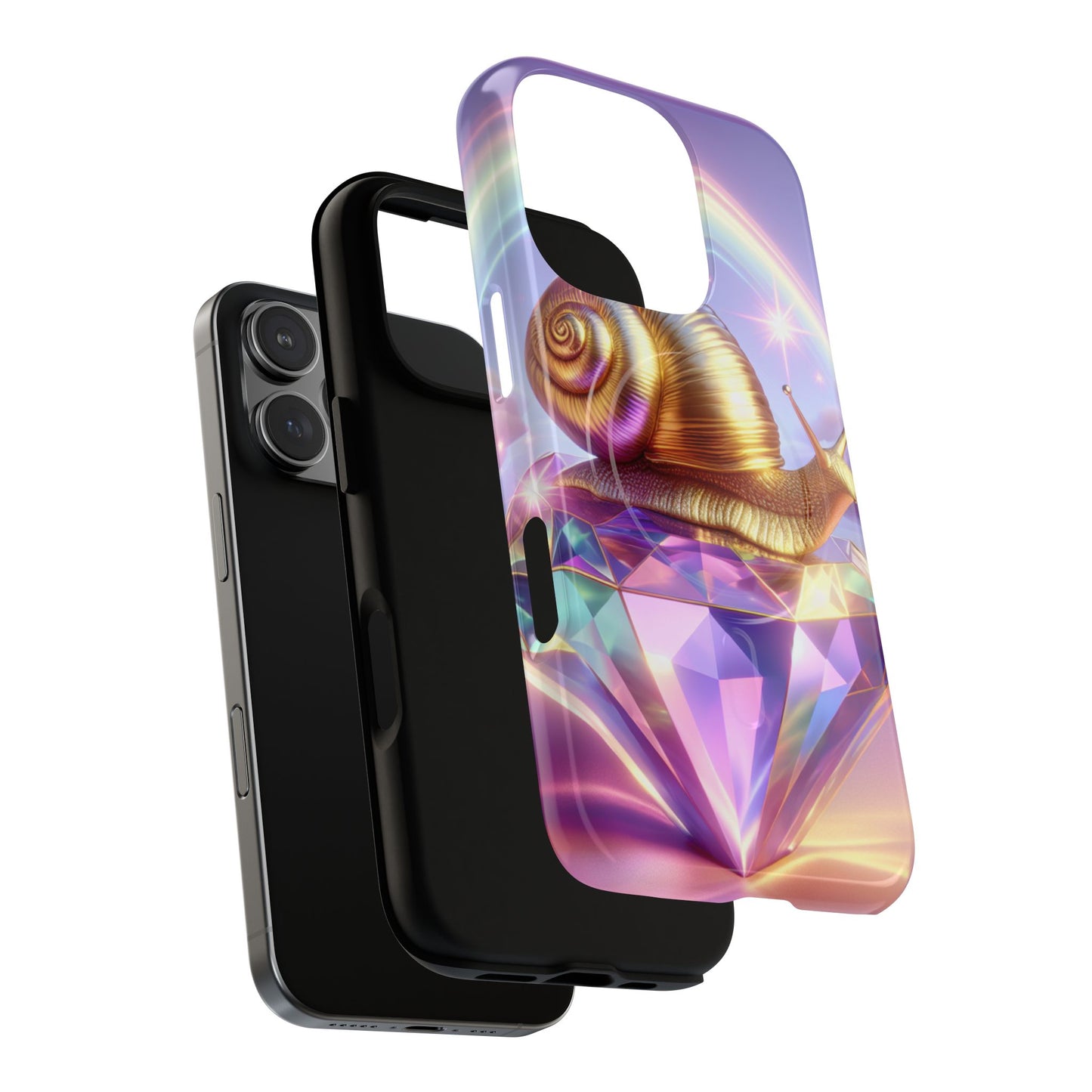 Mystical Gem Snail Case ✨