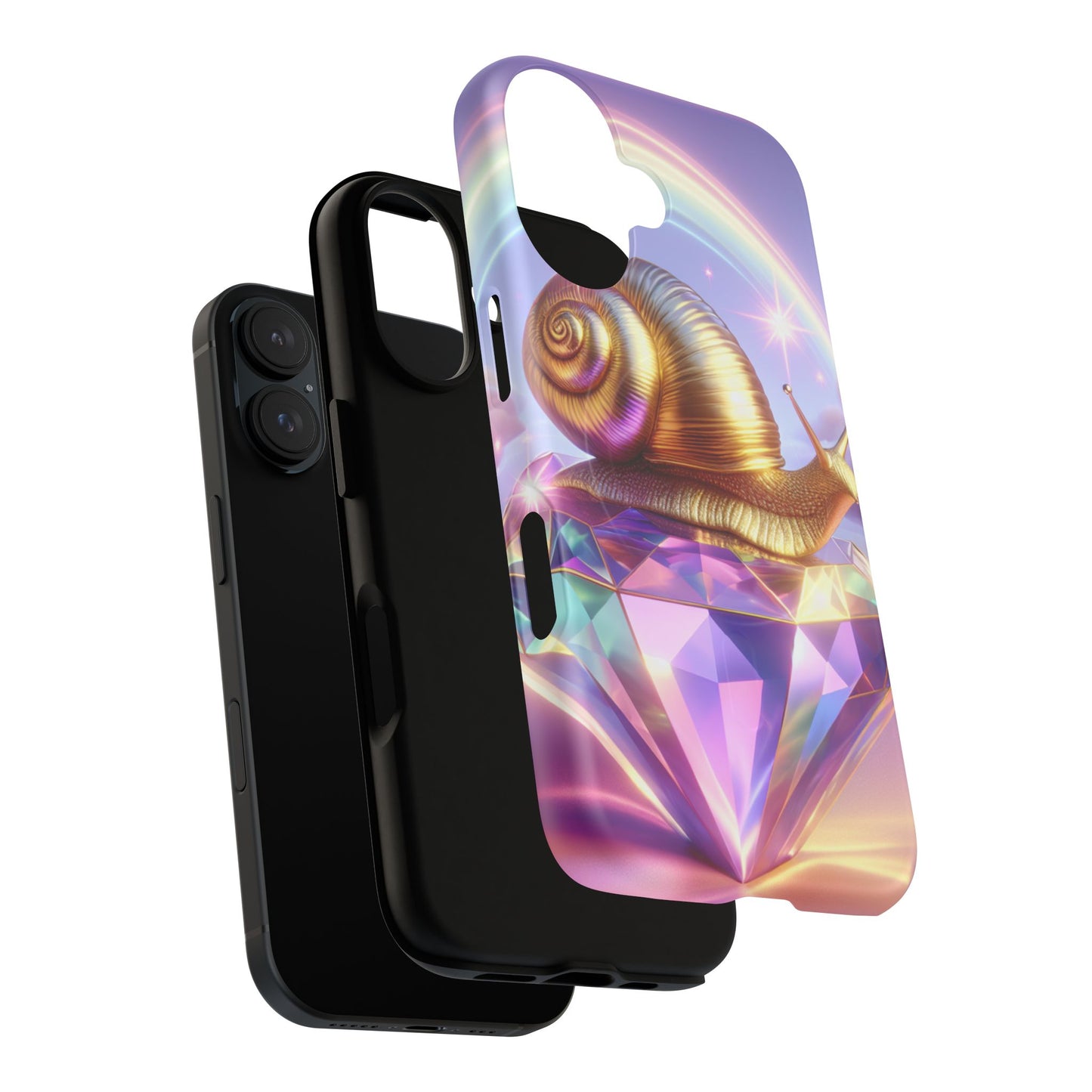 Mystical Gem Snail Case ✨