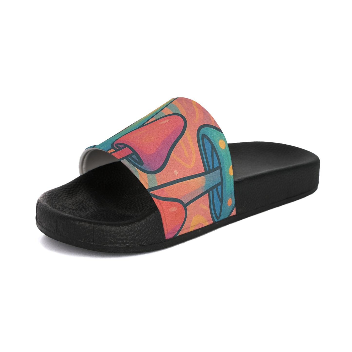 Psykadelik Watercolor Slides - All sizes Available Unisex