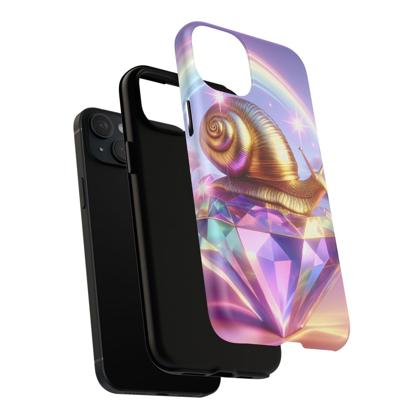 Mystical Gem Snail Case ✨