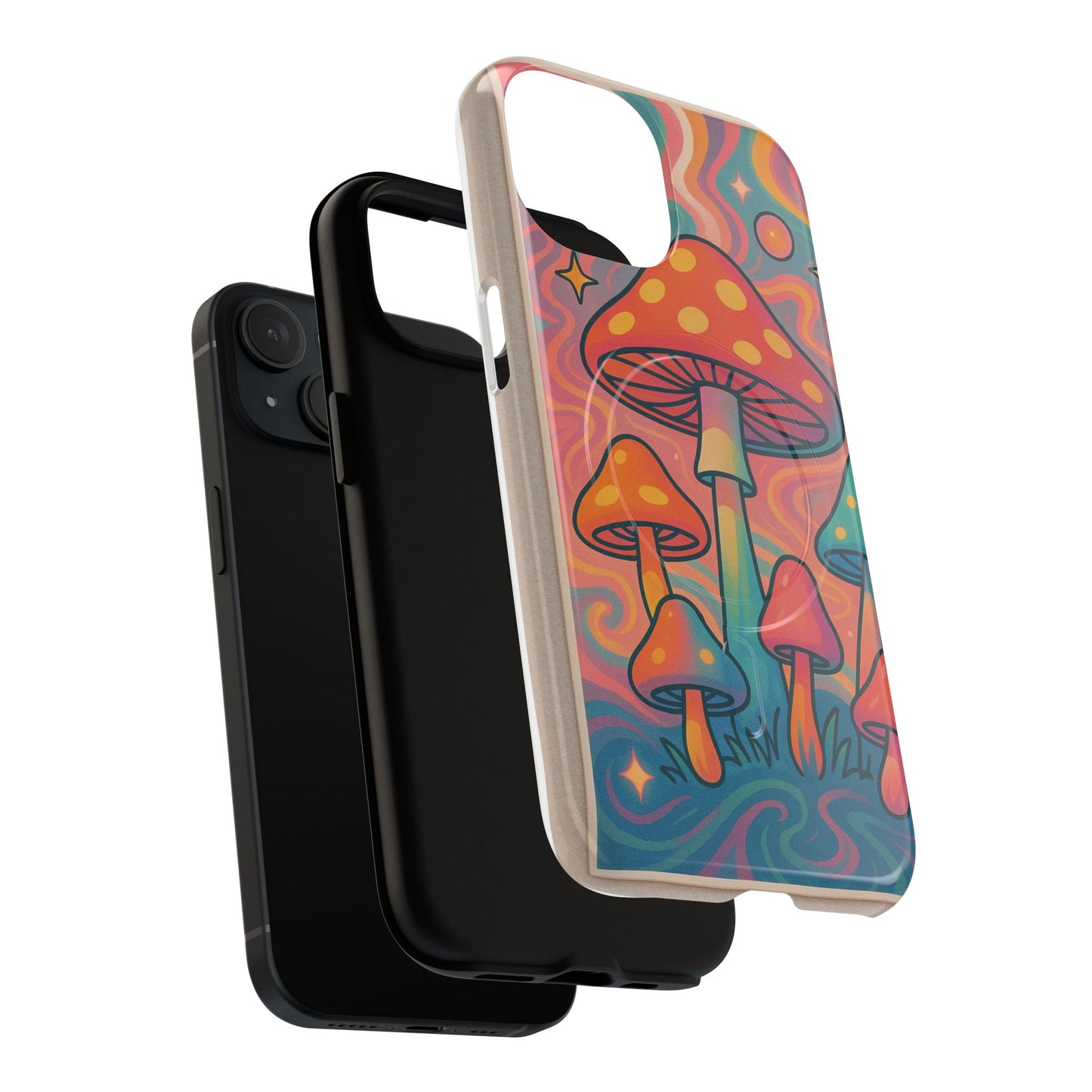 Trippy Mushroom Phone Case 🍄