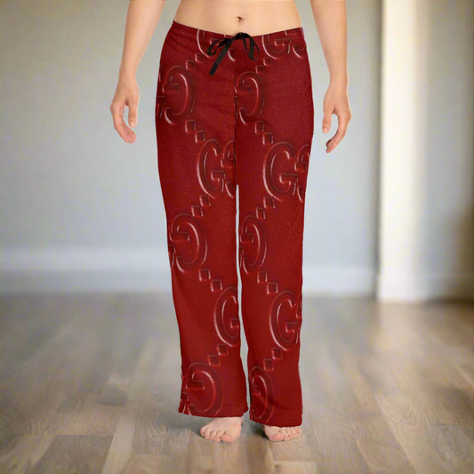 ✨inspired classic monogram drawstring bottoms