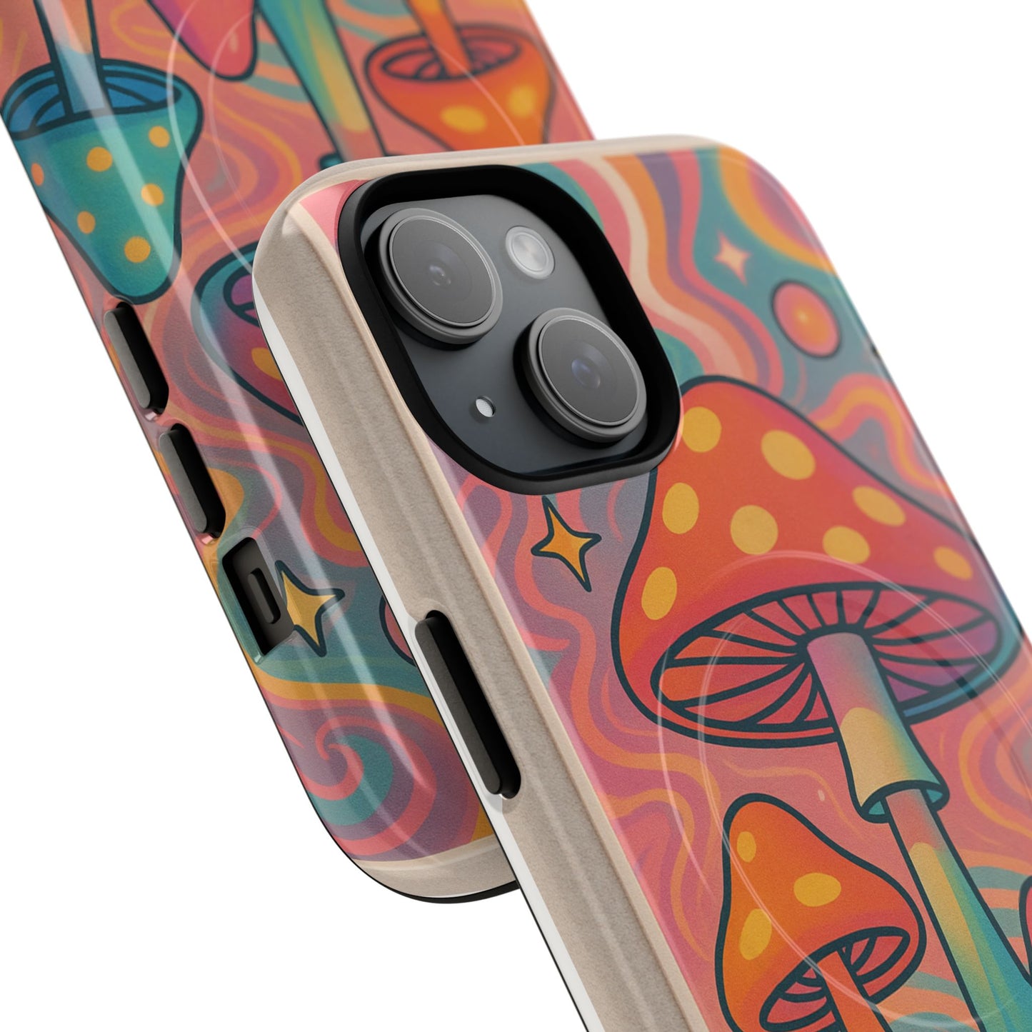 Trippy Mushroom Phone Case 🍄