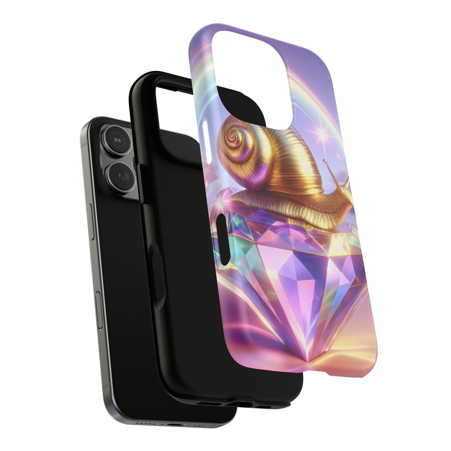 Mystical Gem Snail Case ✨