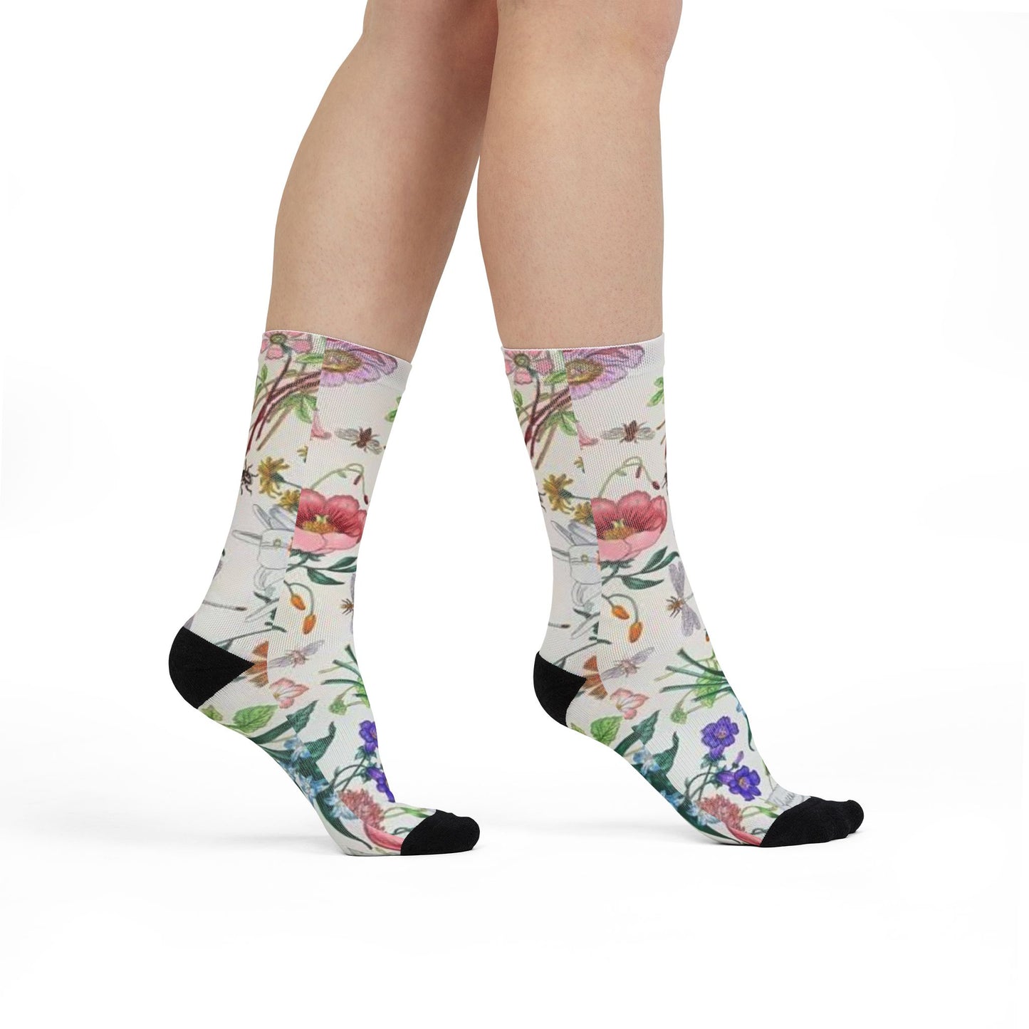 ✨✨Gucci Floral inspired crew socks