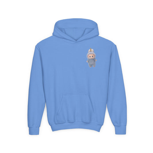 Labubu Hoodie for Kids, Cute Youth Sweatshirt, Rabbit Apparel, Kid's Hoodie, Easter Gift, Animal Lovers