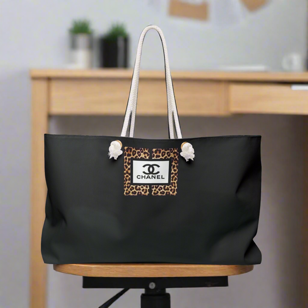 Chanel Inpsired Cheetah Icon Weekender Bag✨