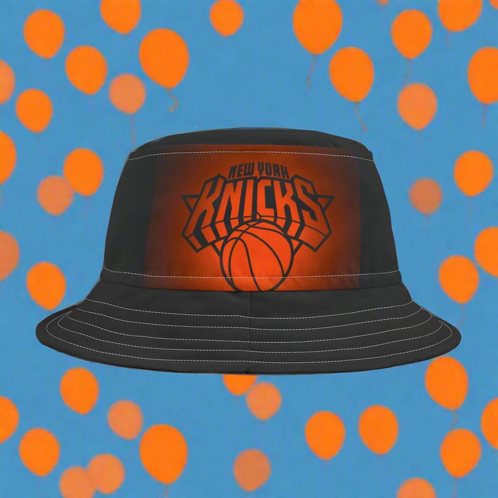 New York Knicks Basketball Bucket Hat - Sporty & Stylish Fan Gear
