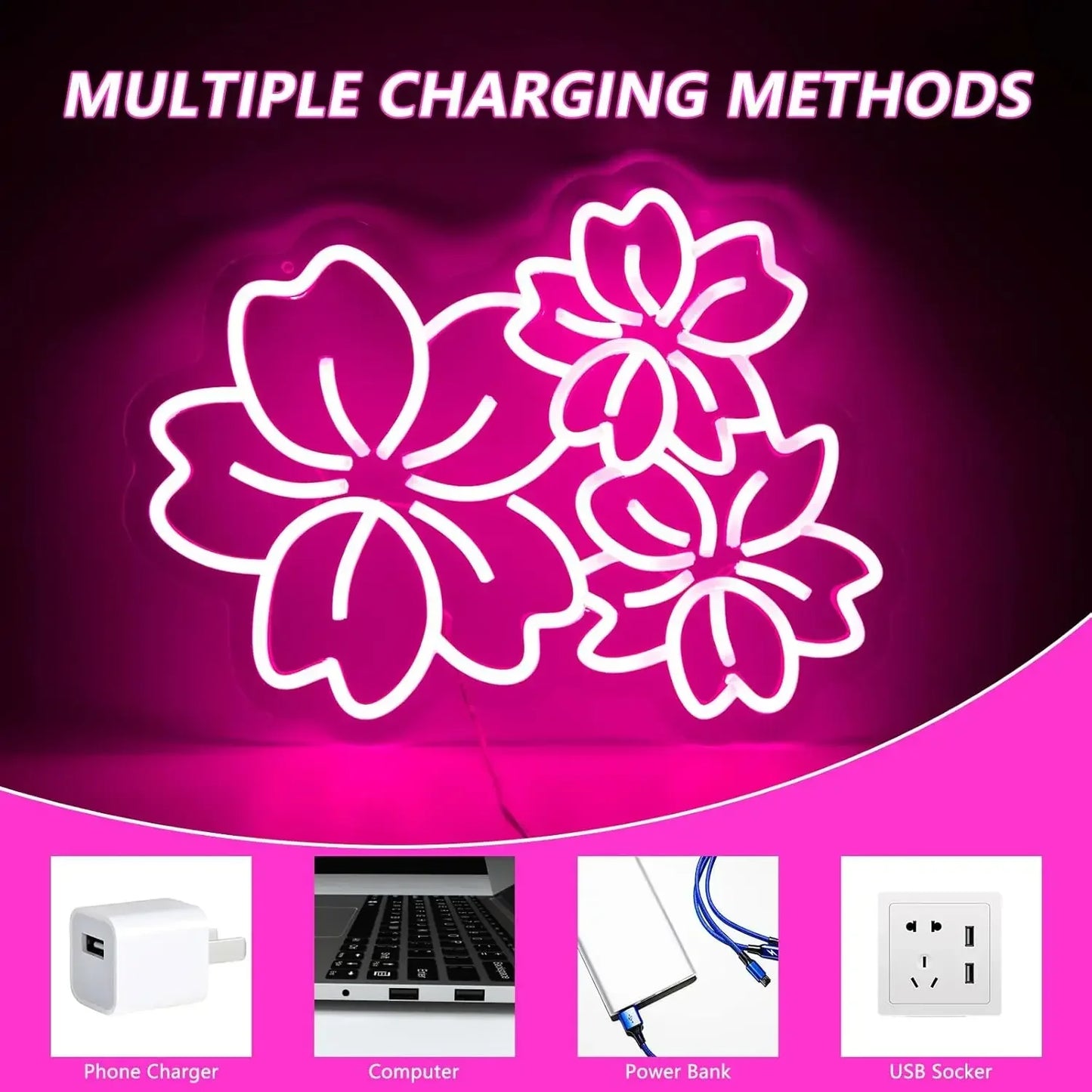 Cherry Blossom LED Light Decor