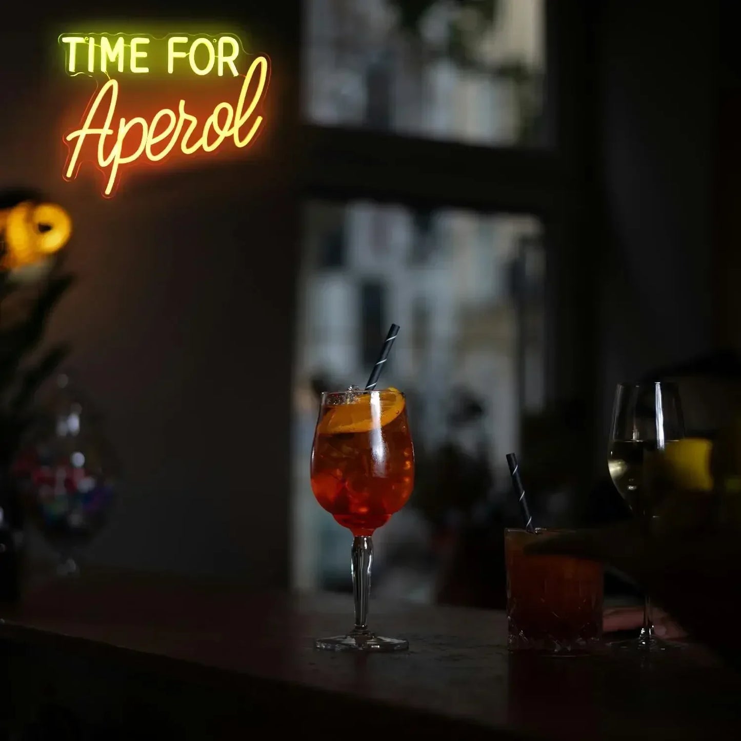 Time for Aperol Neon Sign
