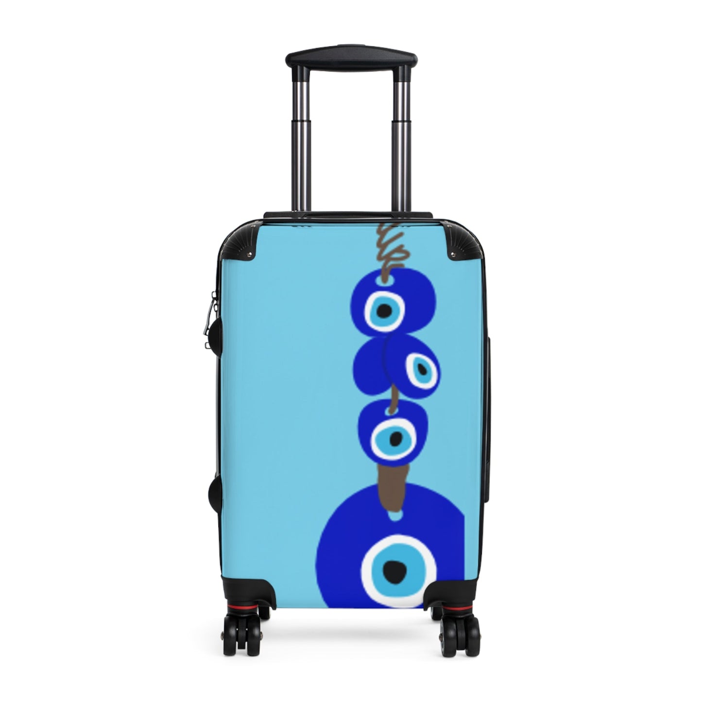 Aura Pendant Suit Case Rolling Hard shell 3 size options - Small / Black - Bags