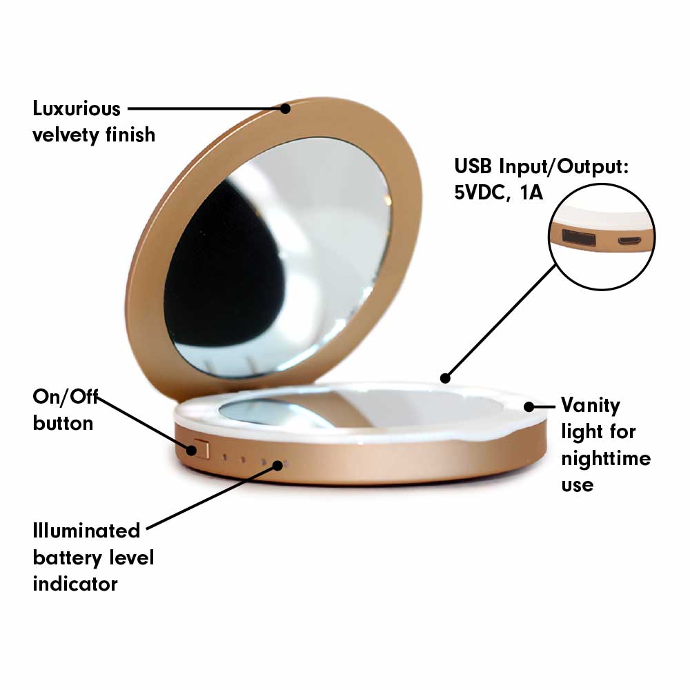 Make Up Mirror POWERBANK